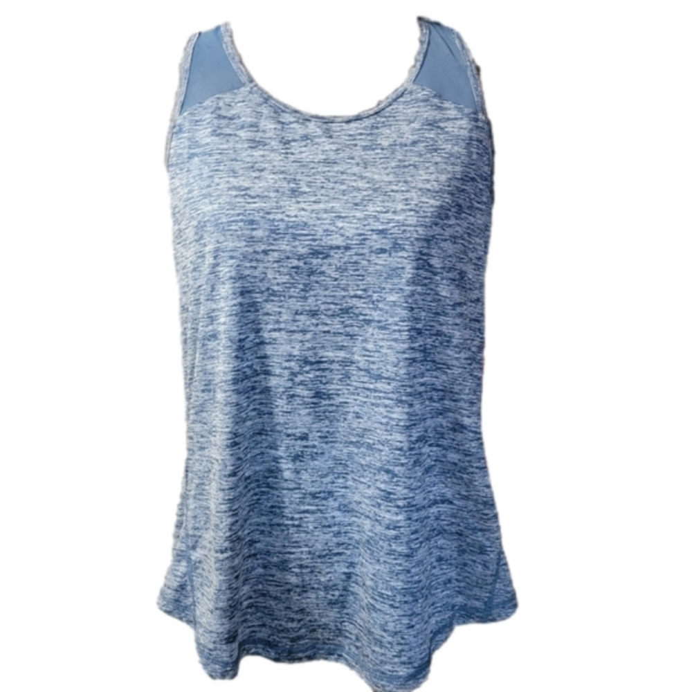 Aeuui Blue Workout Performance Tank Top. NWT. Size L.